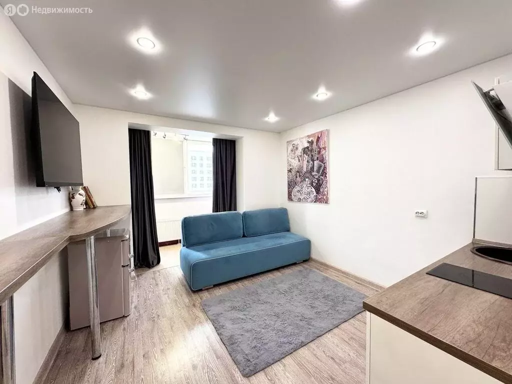 Квартира-студия: микрорайон Мелиораторов, улица Голышева, 10 (20.2 м) - Фото 1
