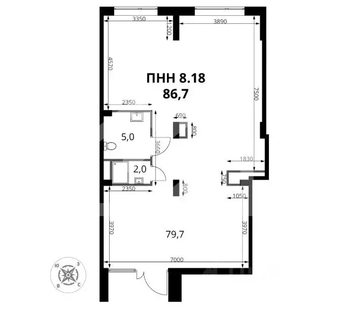 Помещение свободного назначения в Московская область, Химки ул. 1-я ... - Фото 2