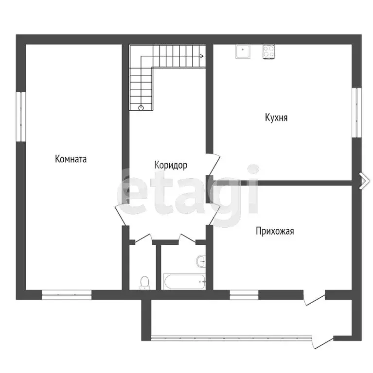 Дом в Новоусманский район, Никольское сельское поселение, посёлок 1-го ... - Фото 1