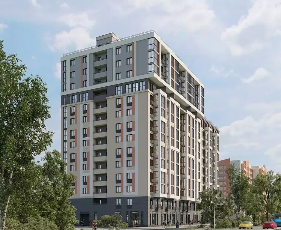 2-к кв. Ивановская область, Иваново Капучино жилой комплекс (80.5 м) - Фото 2