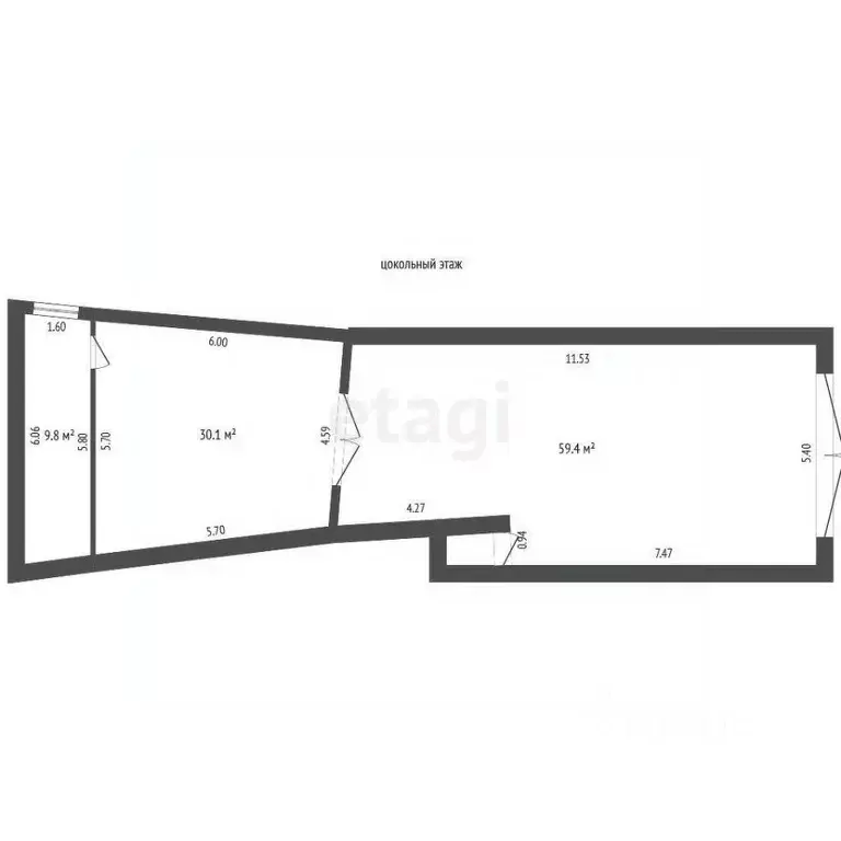 Торговая площадь в Белгородская область, Белгород ул. 5 Августа, 29В ... - Фото 2