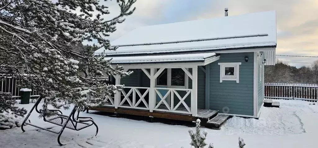 Дом в Карелия, Сортавальский муниципальный округ, пос. Вуорио 133 (75 ... - Фото 1