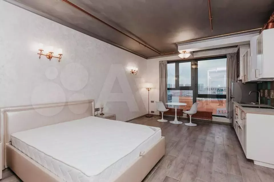 Апартаменты-студия, 33,3 м, 15/15 эт. - Фото 1