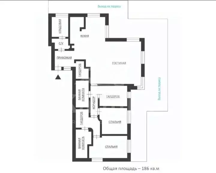 4-комнатная квартира: Москва, Мосфильмовская улица, 70к1 (376 м) - Фото 0