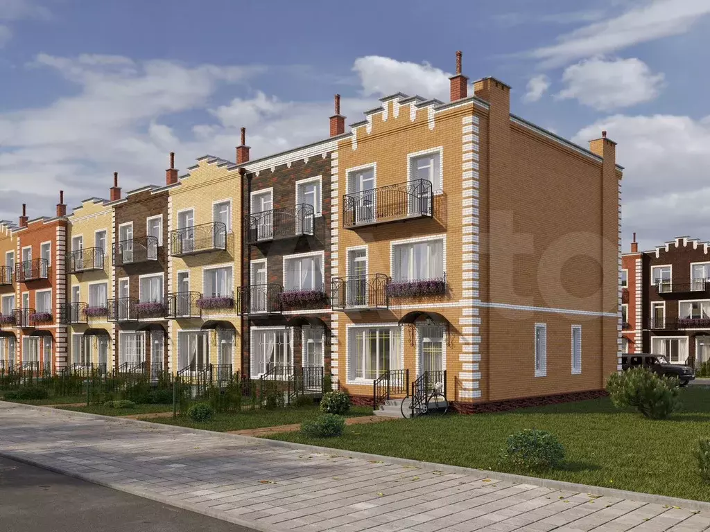 3-к. квартира, 91 м, 3/3 эт. - Фото 0