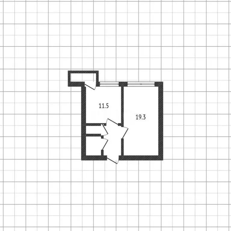1-к кв. Белгородская область, Белгородский район, Разумное рп ул. ... - Фото 2