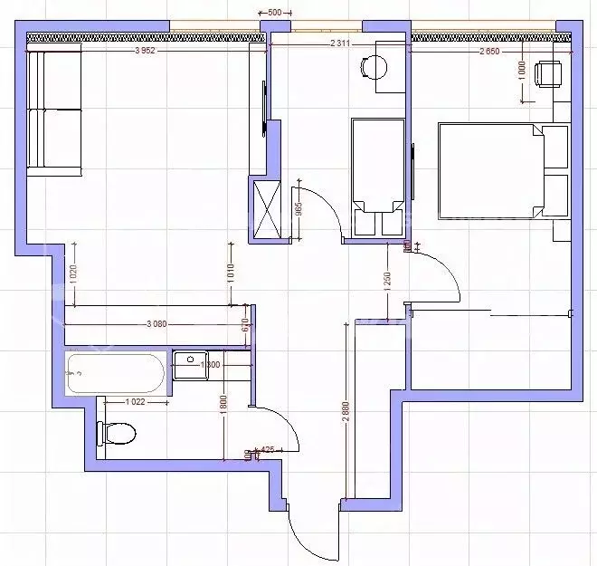3-к кв. Кемеровская область, Кемерово ул. Дружбы, 28/2 (61.0 м) - Фото 1