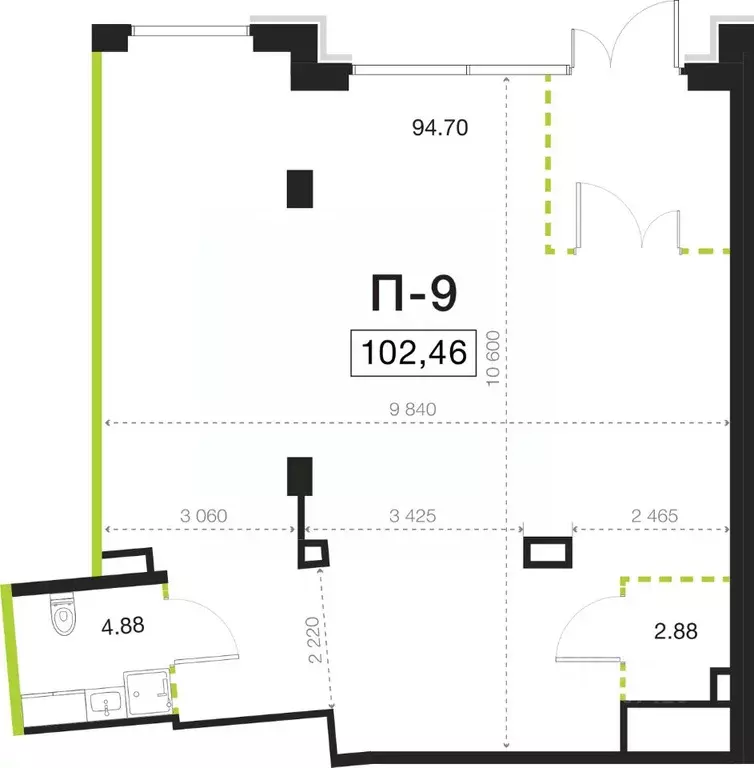 Помещение свободного назначения в Санкт-Петербург Легенда ... - Фото 1