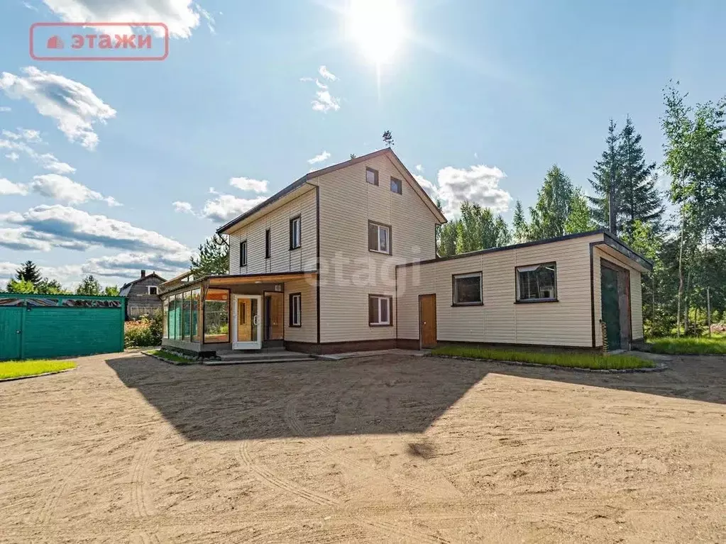 Дом в Карелия, Прионежский район, Деревянское с/пос, Кукко СНТ 32 (98 ... - Фото 0