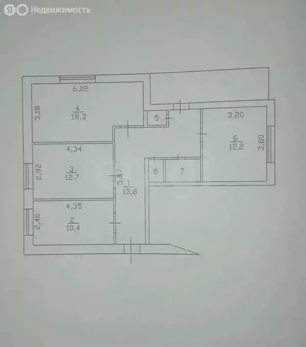 3-комнатная квартира: Ишимбай, Стахановская улица, 14 (72.2 м) - Фото 1