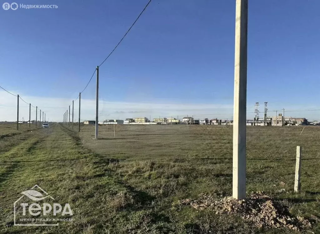 Участок в Сакский район, село Молочное (6 м) - Фото 1