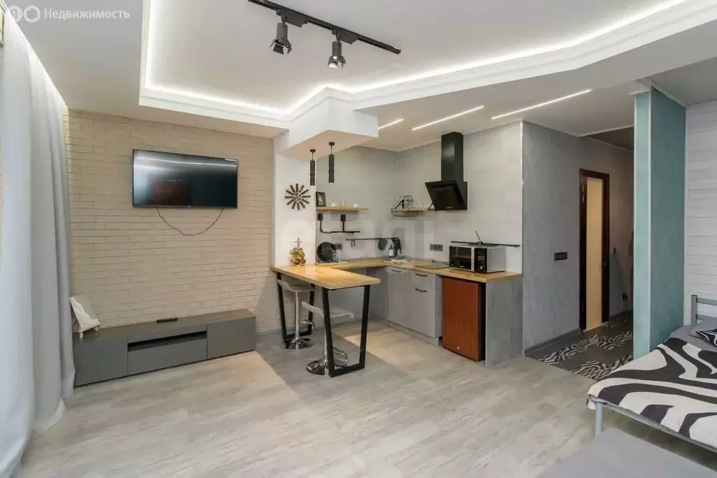 Квартира-студия: Тюмень, улица Михаила Сперанского, 41 (29.9 м) - Фото 1