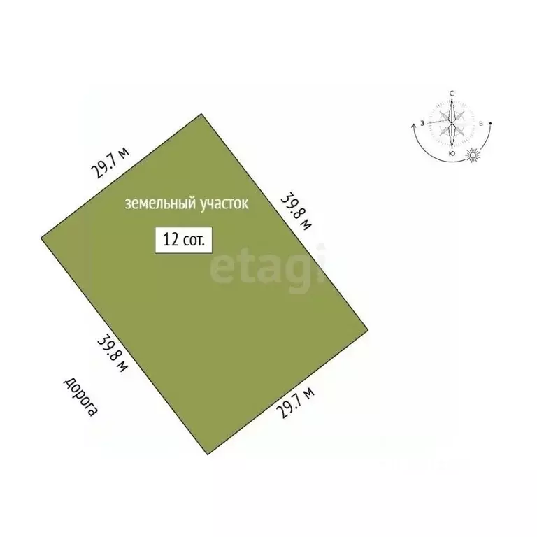 Участок в Камчатский край, Петропавловск-Камчатский  (12.0 сот.) - Фото 2