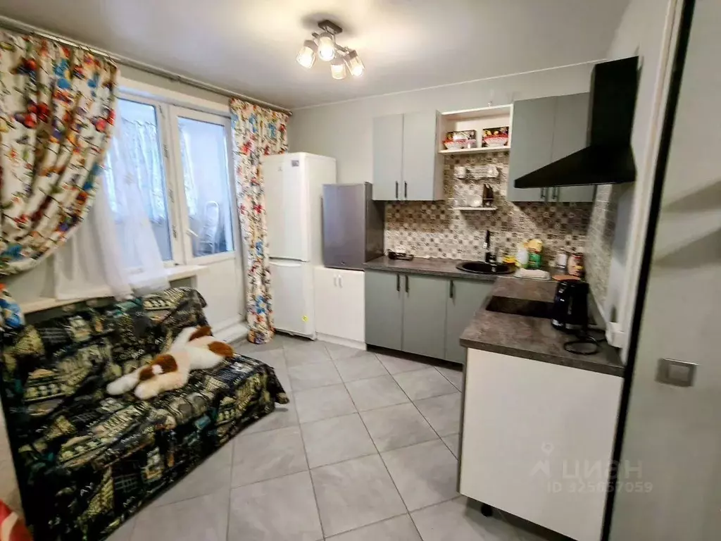 1-к кв. Московская область, Домодедово Востряково мкр, ул. Донская, 1 ... - Фото 1