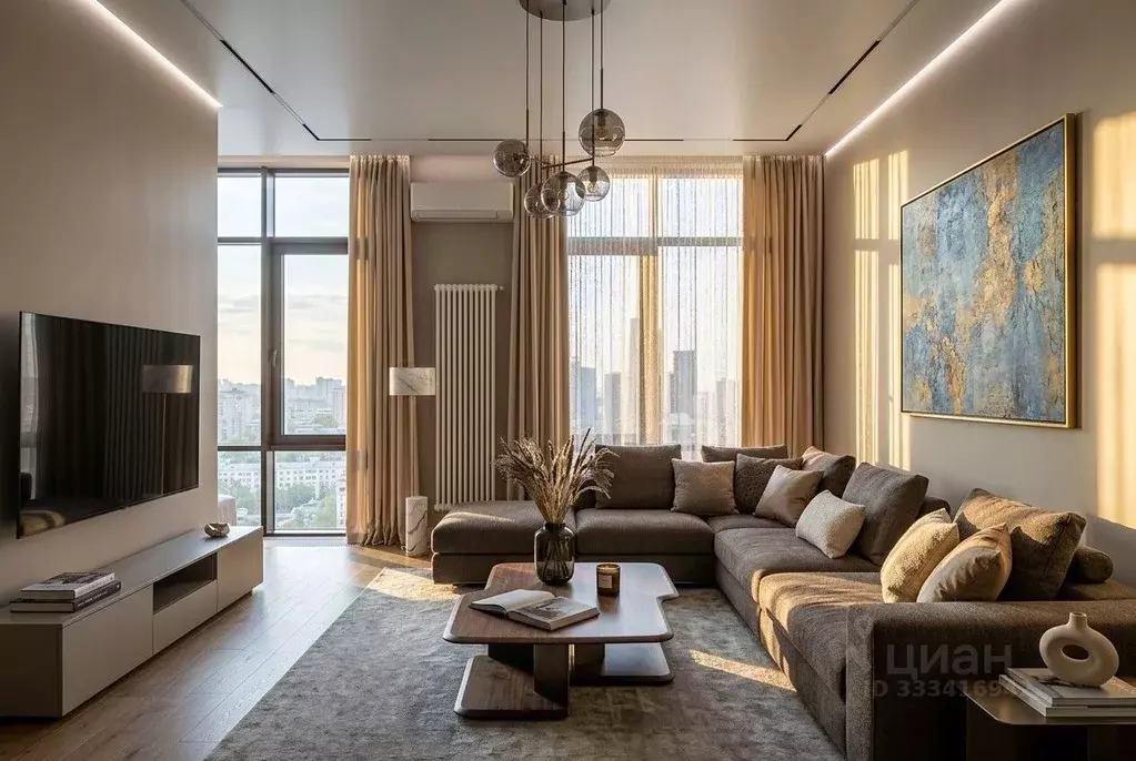 4-к кв. Москва Багратионовский проезд, 5Ак1 (115.0 м) - Фото 2