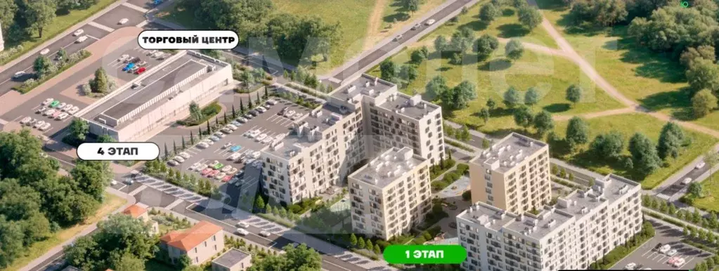 1-к кв. Крым, Евпатория просп. Победы, 4 (40.57 м) - Фото 2
