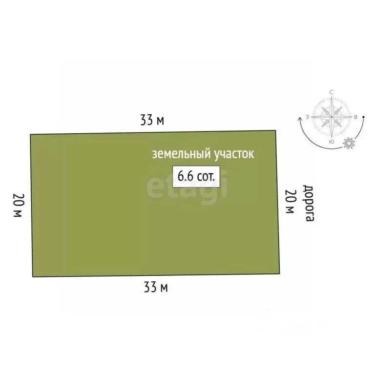 Участок в Крым, Симферопольский район, с. Мирное, Мир СНТ  (6.64 сот.) - Фото 2