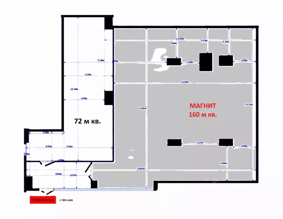Торговая площадь в Санкт-Петербург просп. Энергетиков, 8к2 (232 м) - Фото 2