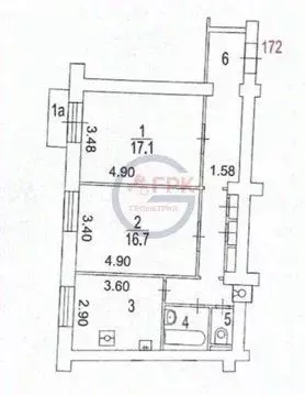 2-к кв. Москва 1-й Краснокурсантский проезд, 1/5 (64.7 м) - Фото 1