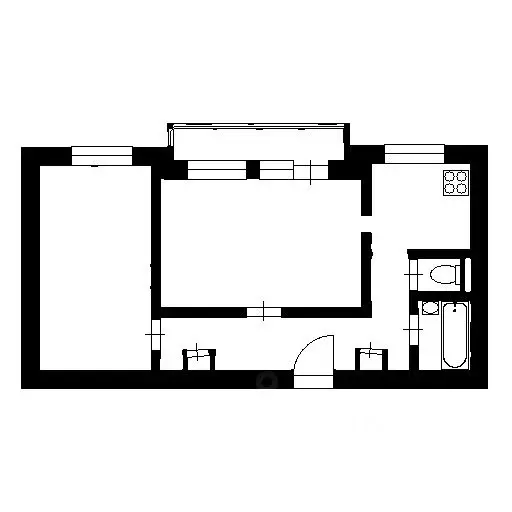 1-к кв. Москва ул. Архитектора Щусева, 1 (37.0 м) - Фото 2