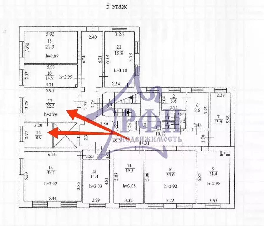 Офис в Новосибирская область, Новосибирск просп. Карла Маркса, 2 (31 ... - Фото 2