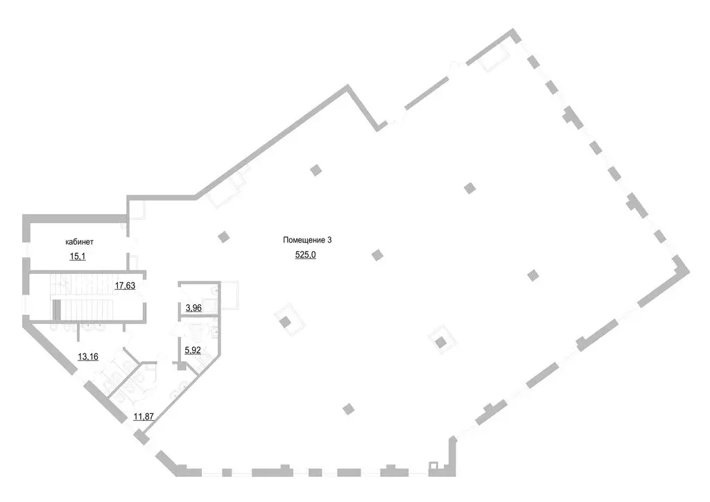 Офис (525 м) - Фото 2