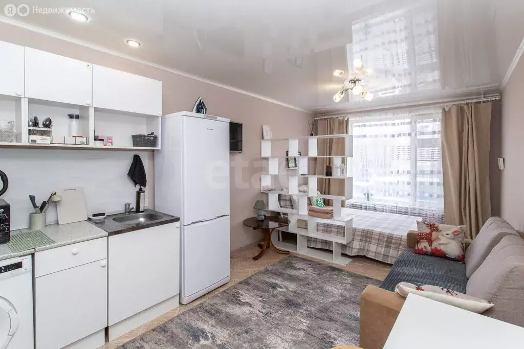 Квартира-студия: Тобольск, 6-й микрорайон, 28А (23 м) - Фото 1