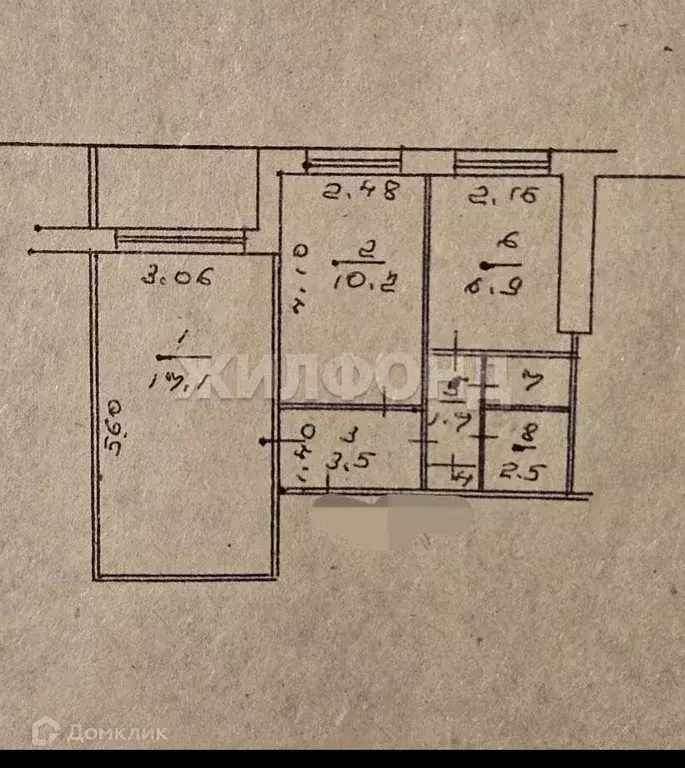 Продаётся 2-к квартира, 44.2 м - Фото 0