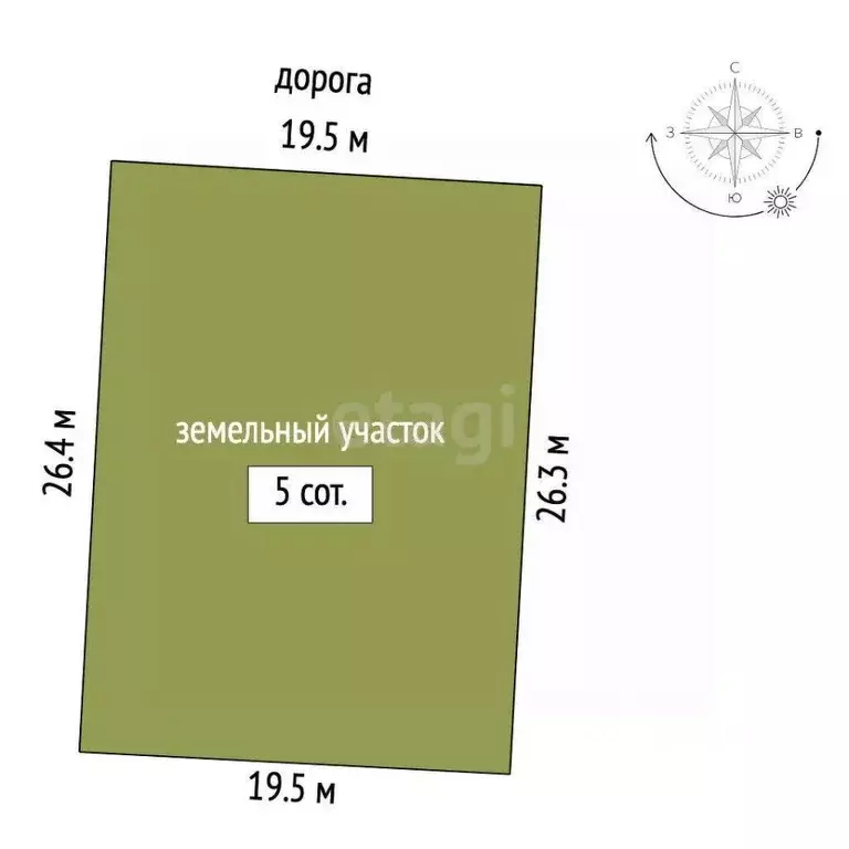 Участок в Крым, Черноморский район, с. Новосельское ул. Ленина (5.0 ... - Фото 1