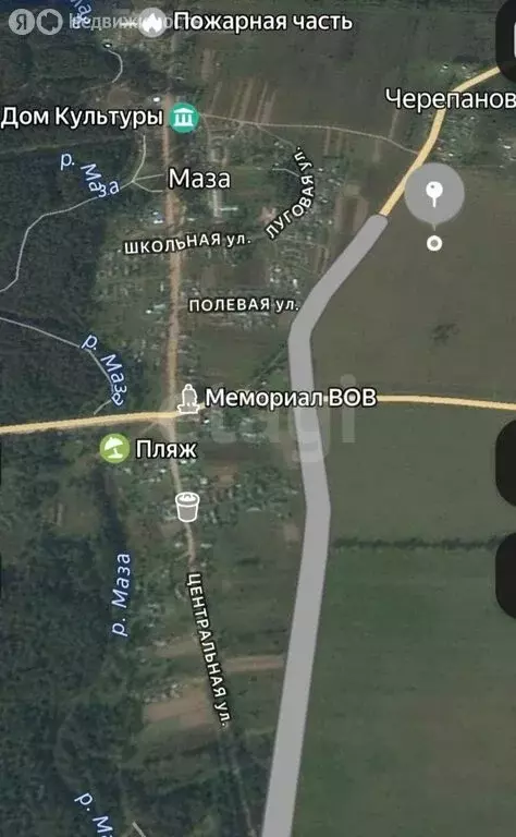 Участок в Вологодская область, Кадуйский муниципальный округ, деревня ... - Фото 2