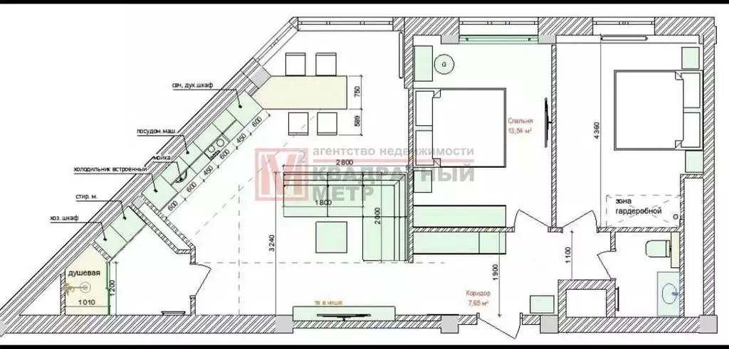 3-к кв. Белгородская область, Старый Оскол Космос мкр, 11 (70.3 м) - Фото 1