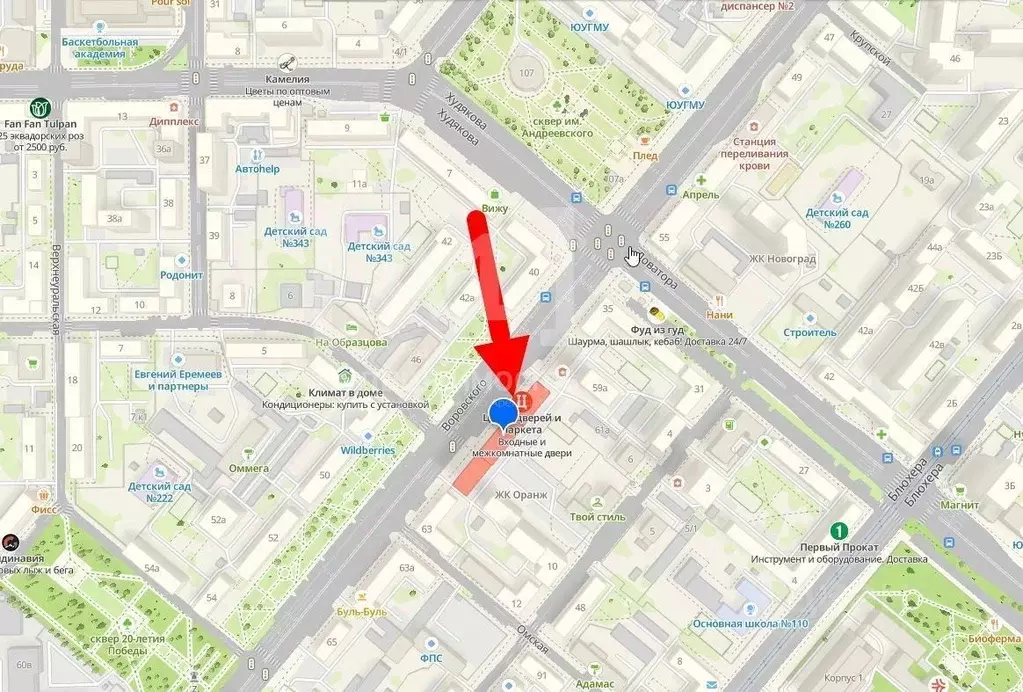 Помещение свободного назначения в Челябинская область, Челябинск ул. ... - Фото 2