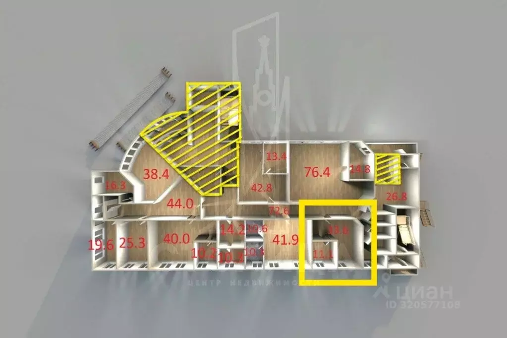 Офис в Свердловская область, Екатеринбург ул. Чайковского, 11 (45 м) - Фото 1