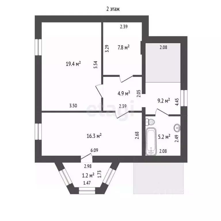 Дом в Марий Эл, Медведевский район, Пекшиксолинское с/пос, д. Шоядур ... - Фото 2