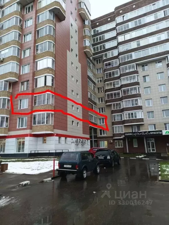 3-к кв. Московская область, Пущино Серпухов городской округ, Д мкр, 22 ... - Фото 1