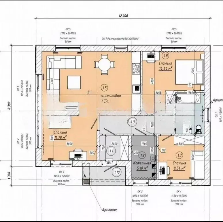 Дом в Новосибирская область, Новосибирский район, Криводановский ... - Фото 2