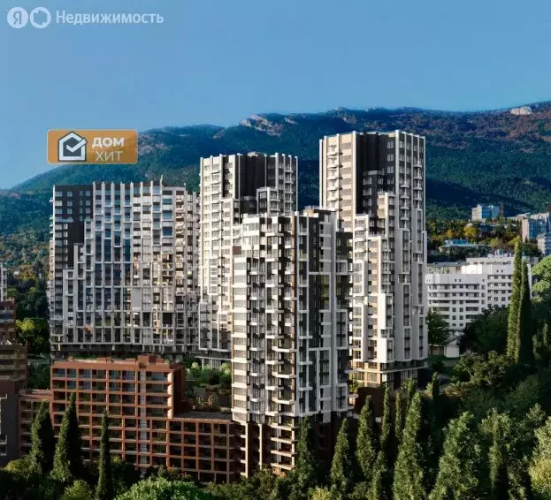 Квартира-студия: Ялта, улица Мухина, 13А (34.29 м) - Фото 1