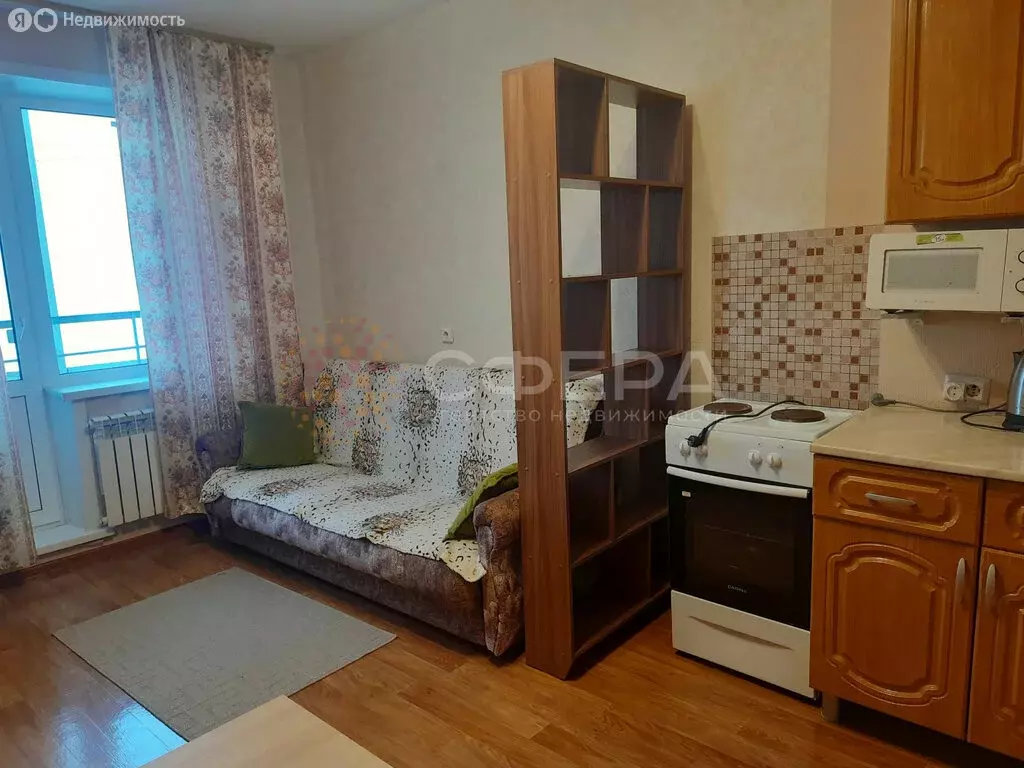 Квартира-студия: Новосибирск, улица Петухова, 99/1 (21 м) - Фото 1