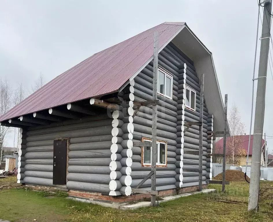 Дом в Пермский край, Добрянский муниципальный округ, д. Залесная ул. ... - Фото 1