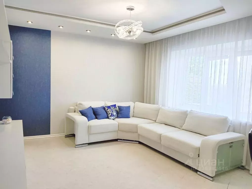 3-к кв. Воронежская область, Воронеж Московский просп., 147а (97.0 м) - Фото 1