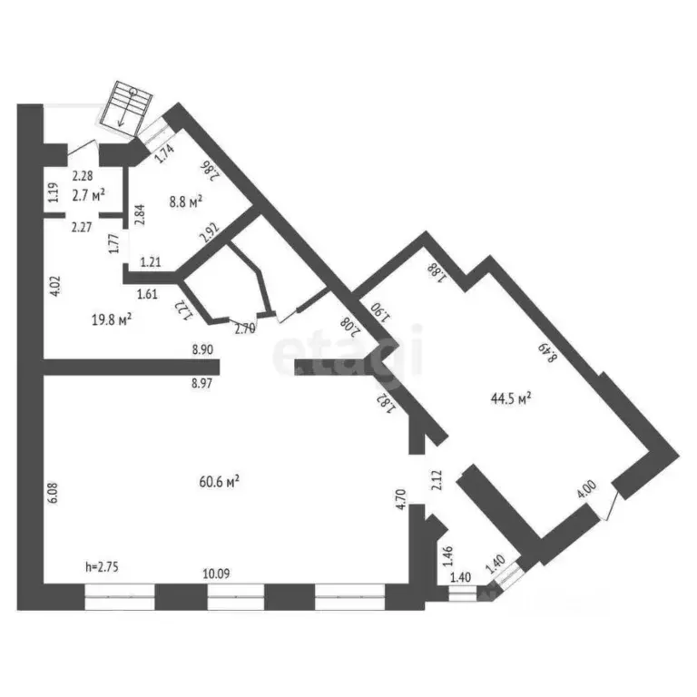 Торговая площадь в Калужская область, Калуга ул. Добровольского, 49 ... - Фото 2