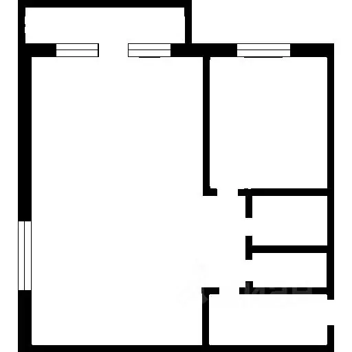 1-к кв. Новосибирская область, Новосибирск Железнодорожная ул., 8/1 ... - Фото 2