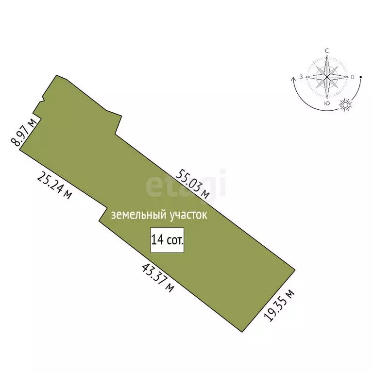 Дом в село Аромашево, Коммунальная улица (44.8 м) - Фото 1