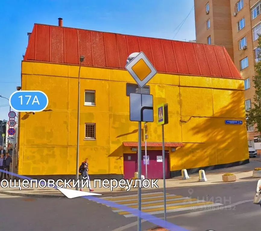 Гараж в Москва 1-й Смоленский пер., 17А (15 м) - Фото 0