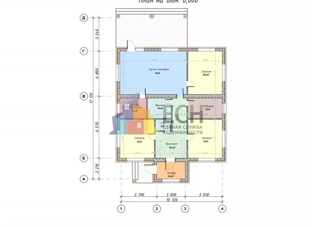 Дом в Тульская область, Тула городской округ, д. Верхняя Иншинка  (155 ... - Фото 2