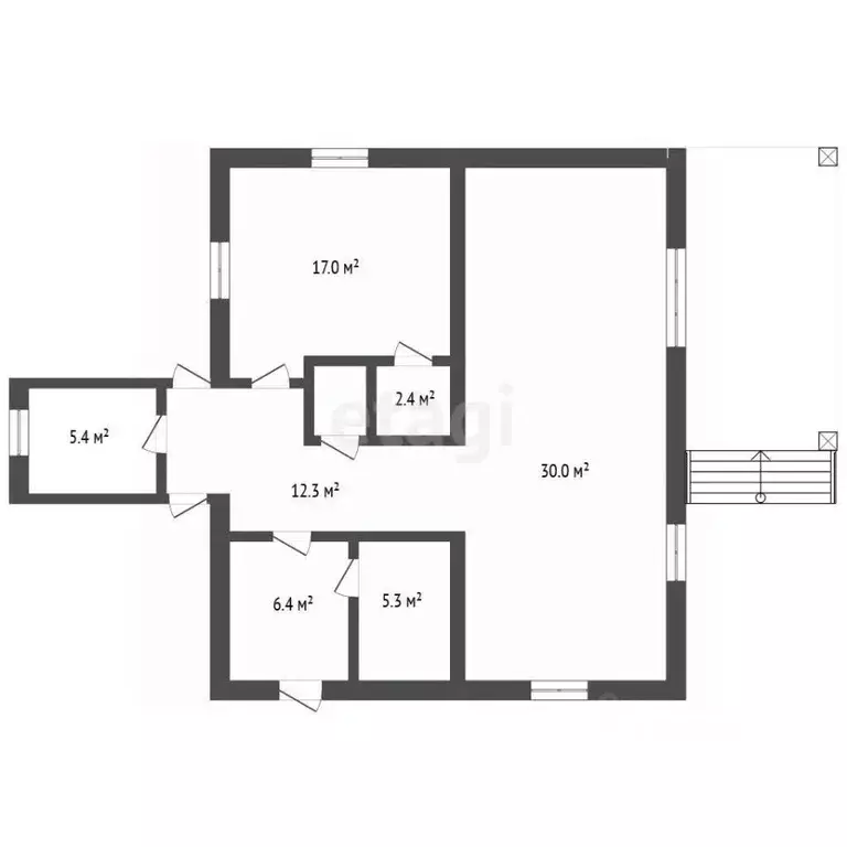 Дом в Воронежская область, Новоусманский район, с. Бабяково Совхозная ... - Фото 2