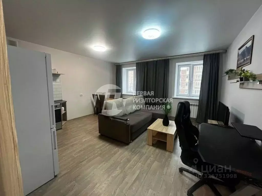 Студия Новосибирская область, Новосибирск Дивногорский мкр, ул. ... - Фото 1