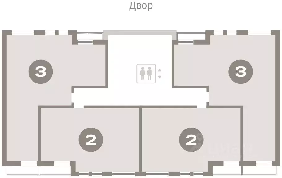 2-к кв. Тюменская область, Тюмень ул. Республики, 203к1 (60.22 м) - Фото 1