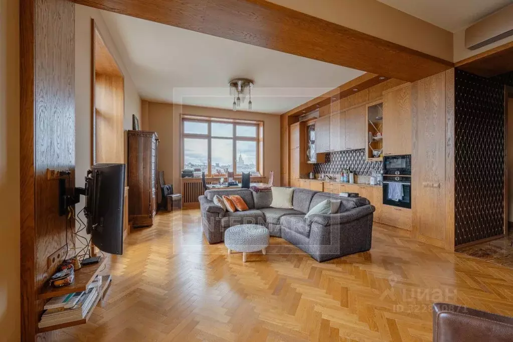 4-к кв. Москва ул. Серафимовича, 2 (102.0 м) - Фото 1