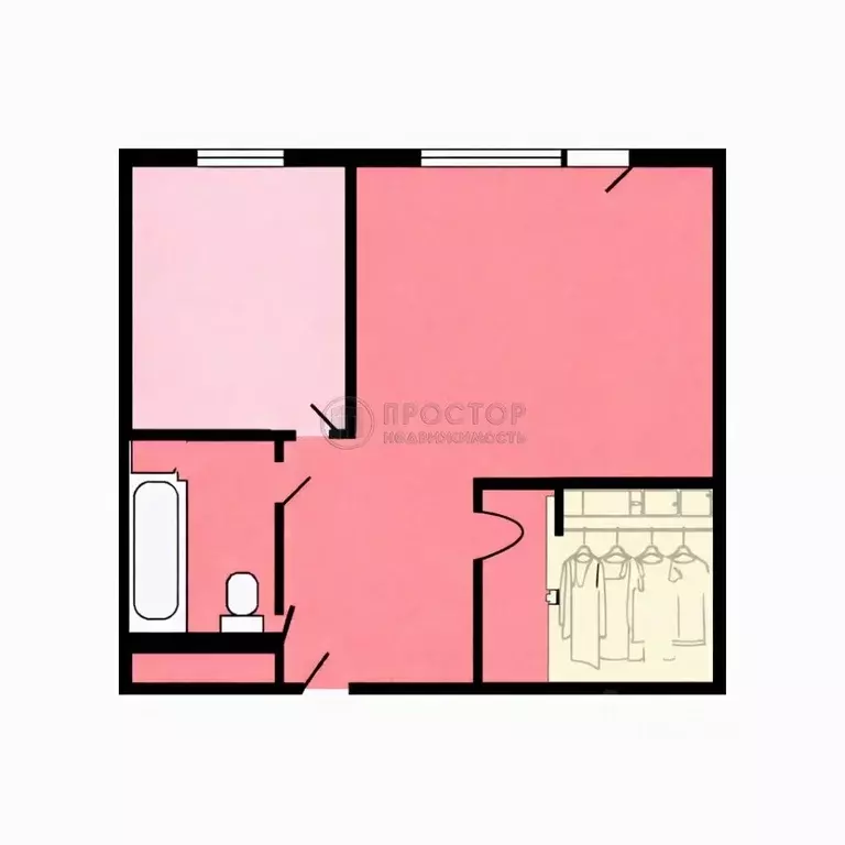 1-к кв. Москва Новочеркасский бул., 46 (42.0 м) - Фото 2